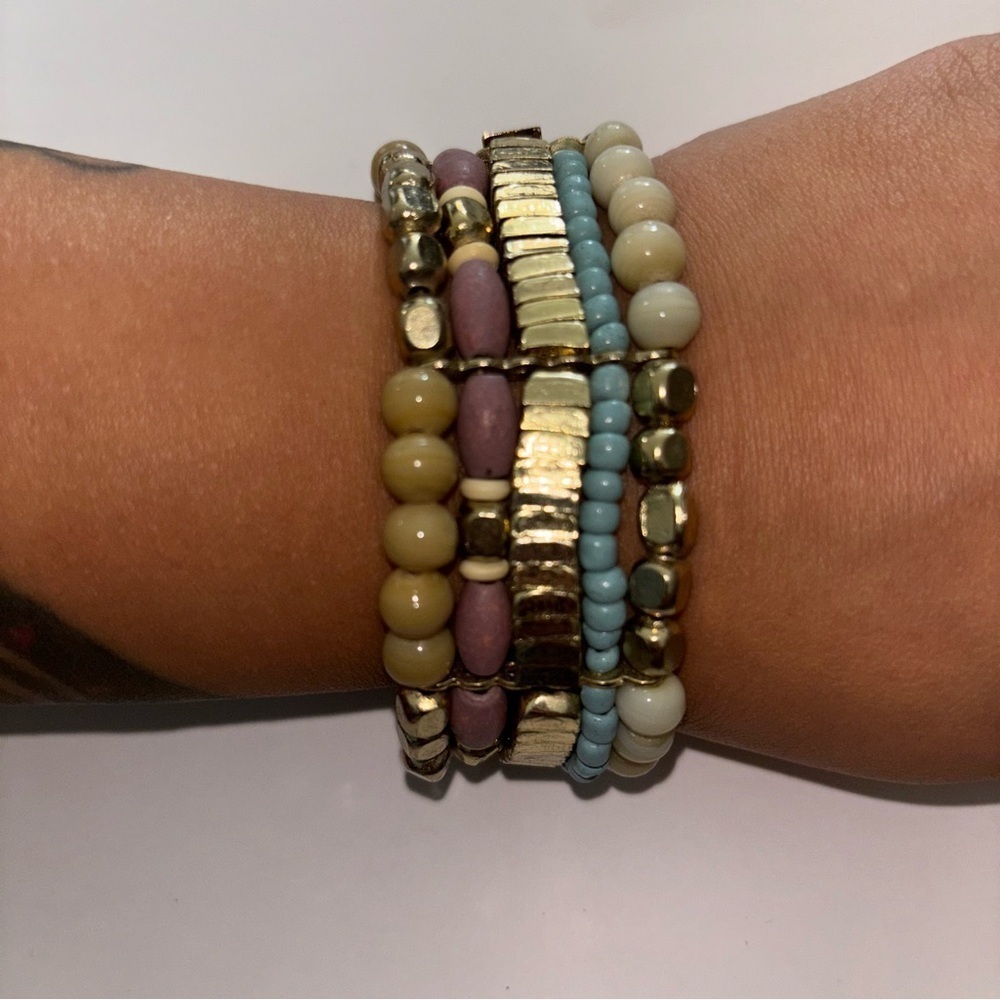 Bohemian Multicolor Beaded Bracelet
